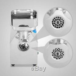 Stainless Steel Electric Meat Grinder Commercial Heavy-Duty Mincer Grinder