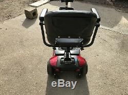 Stunning Red Pride Go Go Elite Traveller PLUS Mobility Scooter 23st user limit
