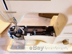 Superb Bernina Minimatic 707 Heavy Duty Electric Sewing Machine + Foot Pedal