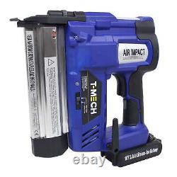 T-Mech 2 in 1 Nail & Staple Gun Cordless Powerful Electric Heavy Duty Stapler