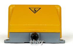 TEMCo Double Extra Heavy Duty Foot Switch W Guard Electric NONC Duel Pedal Twin