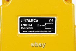 TEMCo Extra Heavy Duty Foot Switch W Guard 15A SPDT Electric Pedal Momentary New
