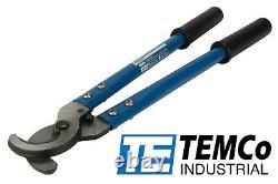 TEMCo HEAVY DUTY 12 4/0 ga WIRE & CABLE CUTTER Electrical Tool 120mm2 NEW
