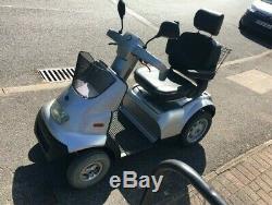 TGA Breeze S 4 wheeled Heavy Duty 8 MPH Silver Mobility Scooter