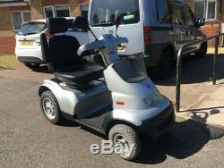 TGA Breeze S 4 wheeled Heavy Duty 8 MPH Silver Mobility Scooter