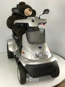 TGA Breeze S4 GT Mobility Scooter fitted with Off Road Tyres and wide seat