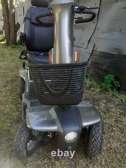 TGA IBEX ALL TERRAIN 8MPH Electric Mobility Scooter EXCELLENT CONDITION WITH BAG