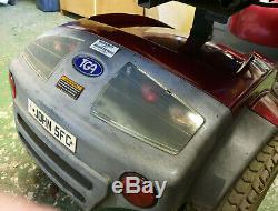TGA Mystere disability scooter red needs new batteries used condition READ