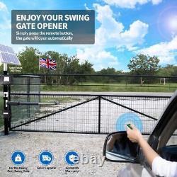 TOPENS A8131 Single Swing Gate Opener Heavy Duty Automatic Gate Motor for Single