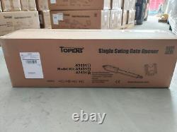 TOPENS A8131 Single Swing Gate Opener Heavy Duty Automatic Gate Motor for Single