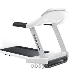 Treadmill Compact Folding Exercise Running Machine 2.0 HP Motorized Heavy Duty