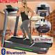 Treadmill Electric Folding Running Machine With Adjustable Incline Heavy Duty Uk