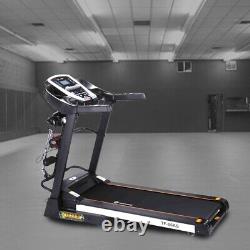 Treadmill with Massage Belt 2HP Heavy Duty Running Machine with Auto Incline