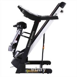 Treadmill with Massage Belt 2HP Heavy Duty Running Machine with Auto Incline