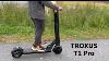 Troxus T1 Pro Electric Scooter Review Heavy Duty Dual Battery And 350w Motor