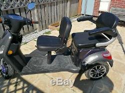 Two seater mobility scooter