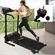 Uk Folding Electric Treadmill Running & Jogging Heavy Duty With Holder Home