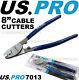 Us Pro Heavy Duty 8 200mm Cable Cutters 7013 Electric Wire Copper Cable Cutters