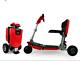 Used Ex Demo Model Fr2 Iphone Red 3 Wheel Folding Mobility Scooter Minor Marks