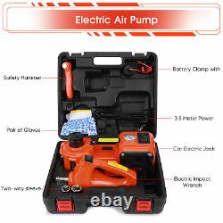 Universal Emergency Car Kit 12V 5Ton Car Electric Jacks Floor Jack Heavy Duty