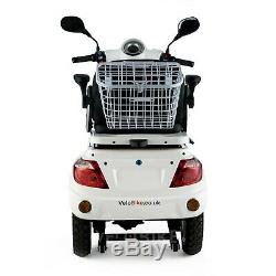 VELECO 3 Wheel ELECTRIC MOBILITY SCOOTER ZT15 WHITE