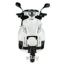VELECO Easy Rider 3 Wheeled ELECTRIC MOBILITY SCOOTER ZT15 WHITE