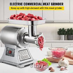 VEVOR 1100W Commercial Meat Grinder 250 kg/h Mincer Sausage Maker Heavy Duty