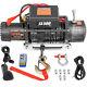 Vevor Electric Recovery Winch 12v 13500lb Heavy Duty 4x4 Synthetic Rope