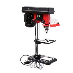 Variable Speed Pillar Bench Drill Press 16mm Chuck Press Drilling Table Stand UK