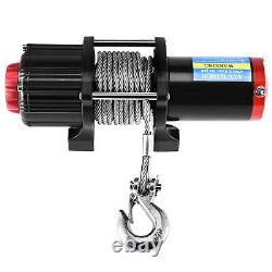 Vehpro Electric Winch 4500lb 12v Steel Cable Heavy Duty, Boat, 4x4 Pulley