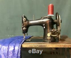 Vintage Condition Singer 132K6 Walking Foot Heavy Duty Industrial Sewing Machine