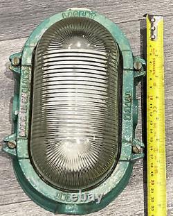 Vintage Heavy Duty Industrial Lacent Type X 1954 Light