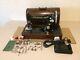 Vintage Singer 99k Heavy Duty Electric Sewing Machine With Accessories