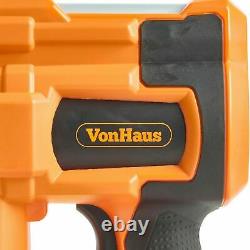 VonHaus Nail Gun & Staple Gun Cordless Electric Heavy Duty Stapler Nailer 18V