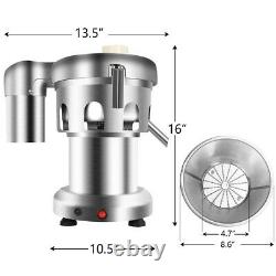 WF-A3000 Commercial Juice Extractor Stainless Steel Juicer Heavy Duty TOP