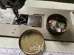 Walking foot sewing, Seiko, heavy duty, leather, industrial, table, foot pedal