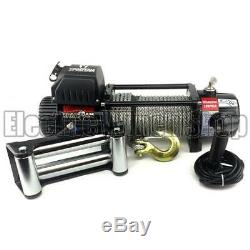 Warrior Spartan 12000lb 12v Electric Winch, Steel Rope, Heavy Duty, 4x4, Recovery