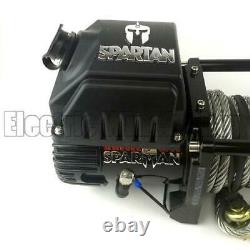 Warrior Spartan 9500lb 12v Electric Winch, Steel Rope, Heavy Duty, 4x4, Recovery