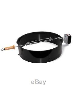 Weber KETTLE ROTISSERIE Heavy Duty Electric Motor with Wooden Handle 57cm, 8493