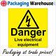 Ws595 Danger Live Electrical Equipment Sign Power Cables Pylons Electric