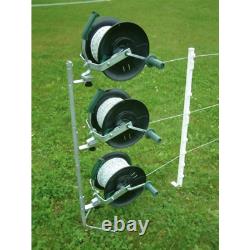 X3 Ivisons Heavy Duty Reel For Electric Fencing Wire Rope Tape Post Or Hand Use