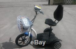Zippy F6 3 Wheel Mobility Scooter 40 miles Range Very Fast Robust strong 800Wh